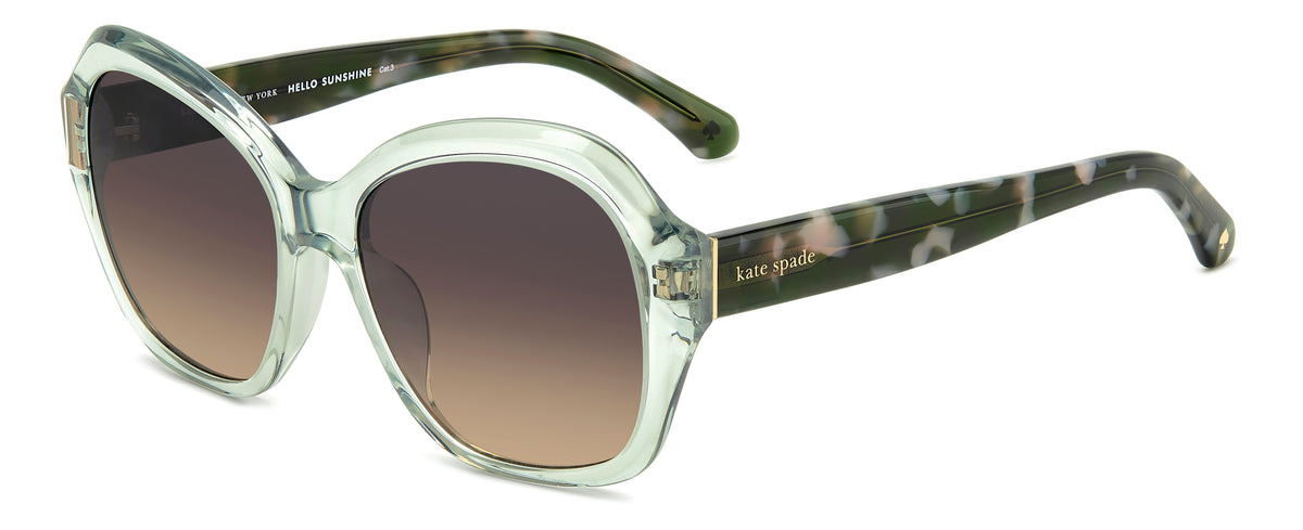 Kate Spade Lottie/G/S 207128 Green/ Grey Brown Doubleshade