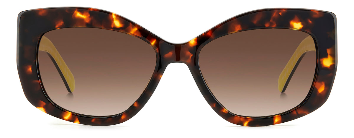 Kate Spade Frida/G/S 207130 Havana/ Brown Shaded