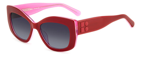 Kate Spade Frida/G/S 207130 Red/ Dark Grey Shaded
