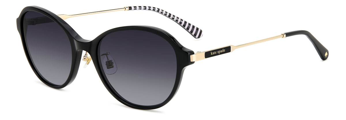 Kate Spade Vonnie/F/S 207134 Black/ Dark Grey Shaded