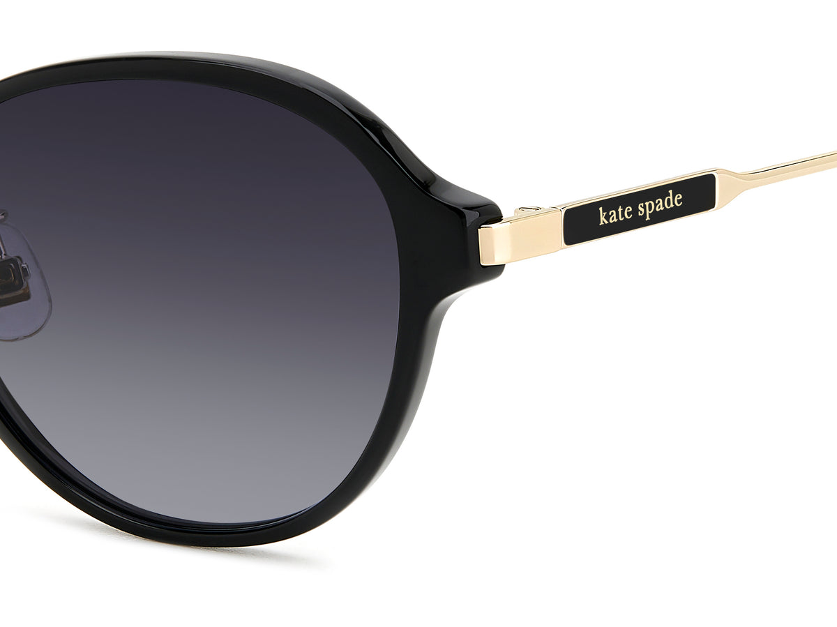 Kate Spade Vonnie/F/S 207134 Black/ Dark Grey Shaded