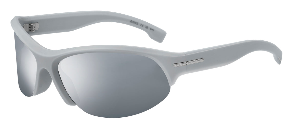 BOSS 1624/S Grey/ Silver Mirror