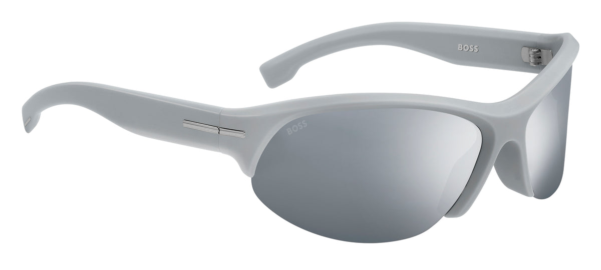 BOSS 1624/S Grey/ Silver Mirror