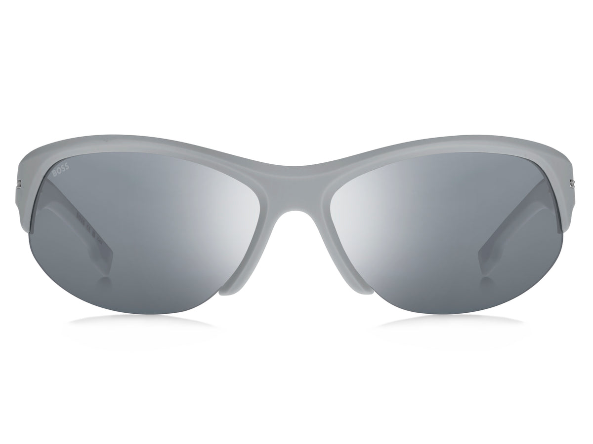 BOSS 1624/S Grey/ Silver Mirror
