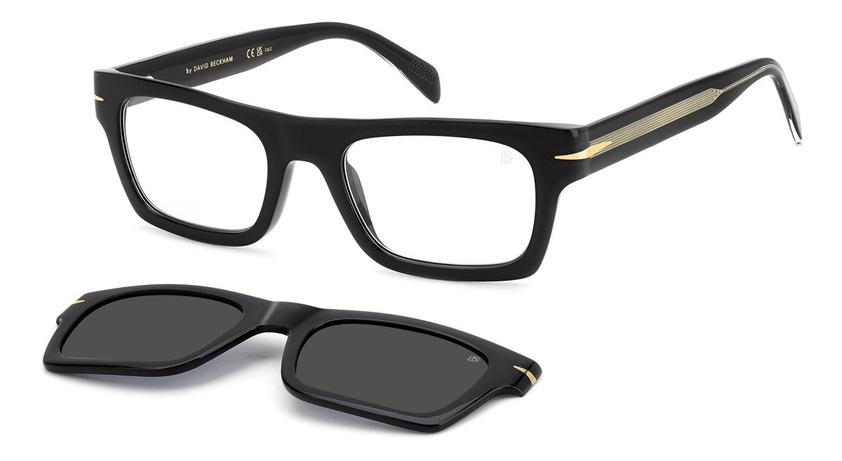 David Beckham DB 7129/CS-51-807 BLACK M9 GREY PZ