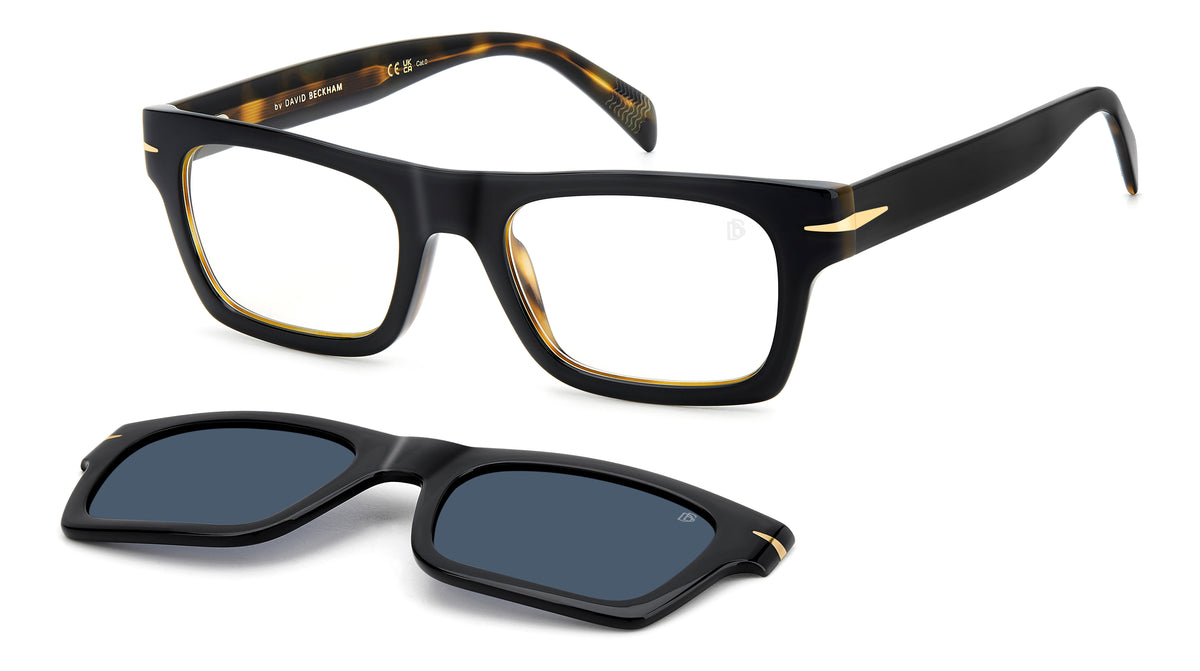 David Beckham DB 7129/CS-51-WR7 BLK HAVAN C3 BLUE PZ
