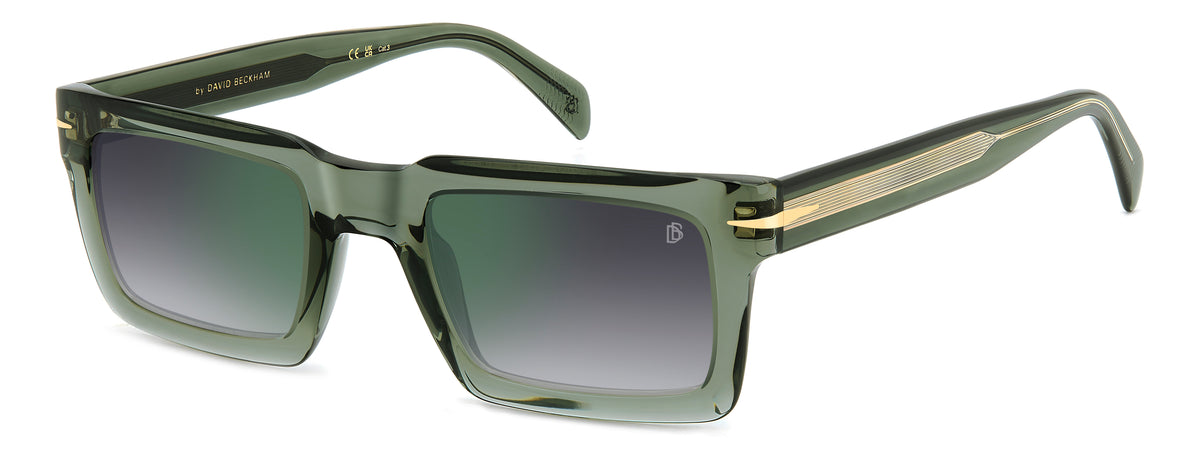 David Beckham DB 7126/S Green/ Grey Shaded Green Mirror