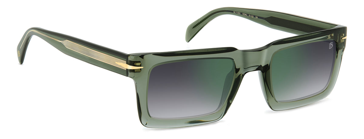 David Beckham DB 7126/S Green/ Grey Shaded Green Mirror