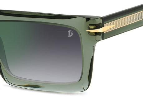 David Beckham DB 7126/S Green/ Grey Shaded Green Mirror