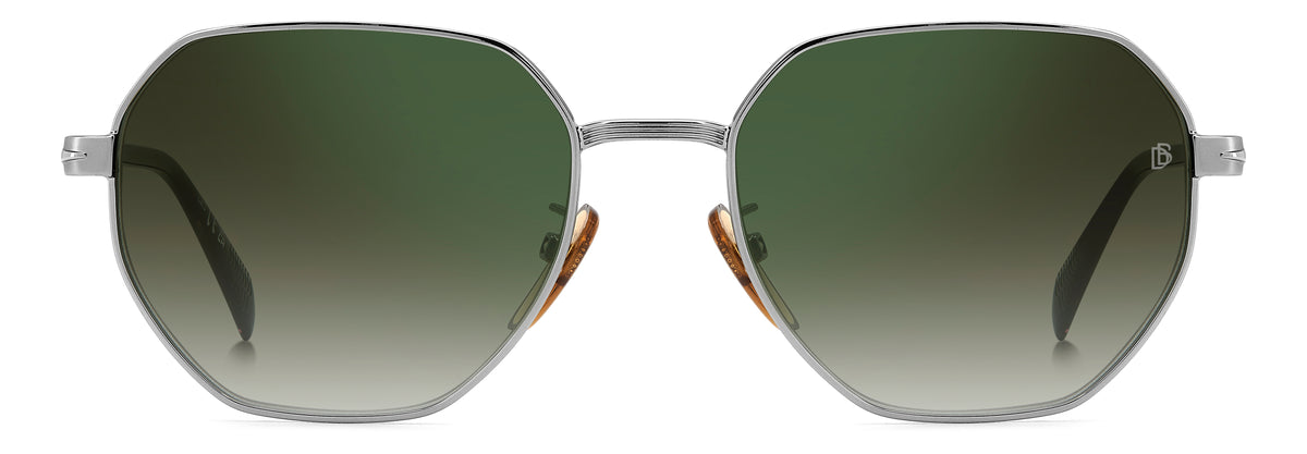 David Beckham DB 1162/F/S Ruthenium/ Green Shaded Green Mirror