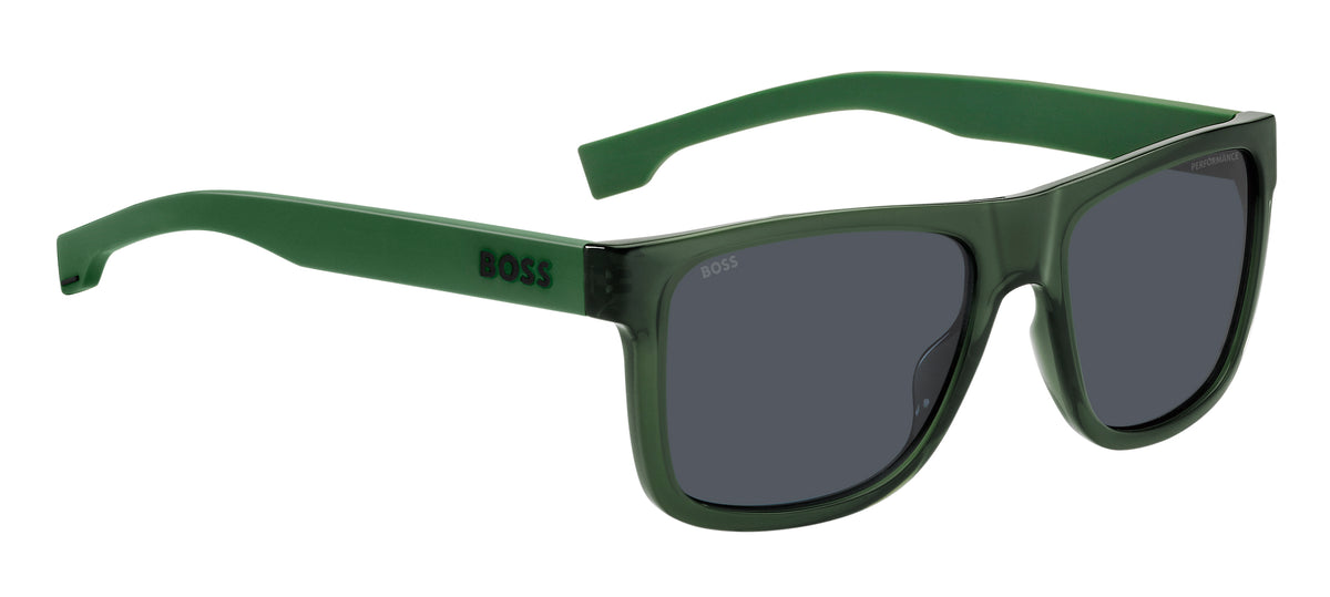 BOSS 1647/S 1ED Z8 55 Green / Grey Lenses