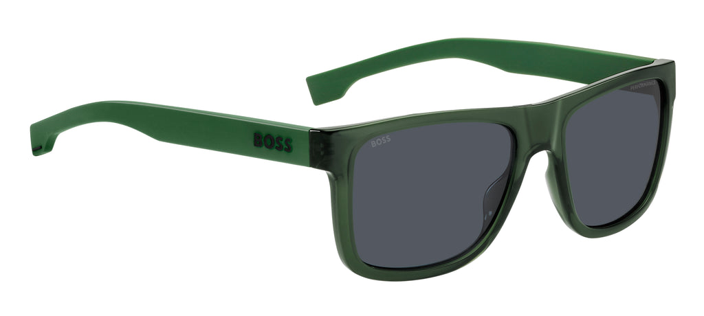 BOSS 1647/S 1ED Z8 55 Green / Grey Lenses