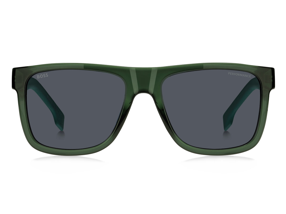 BOSS 1647/S 1ED Z8 55 Green / Grey Lenses