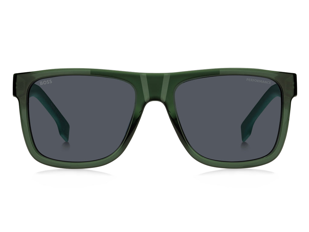 BOSS 1647/S 1ED Z8 55 Green / Grey Lenses