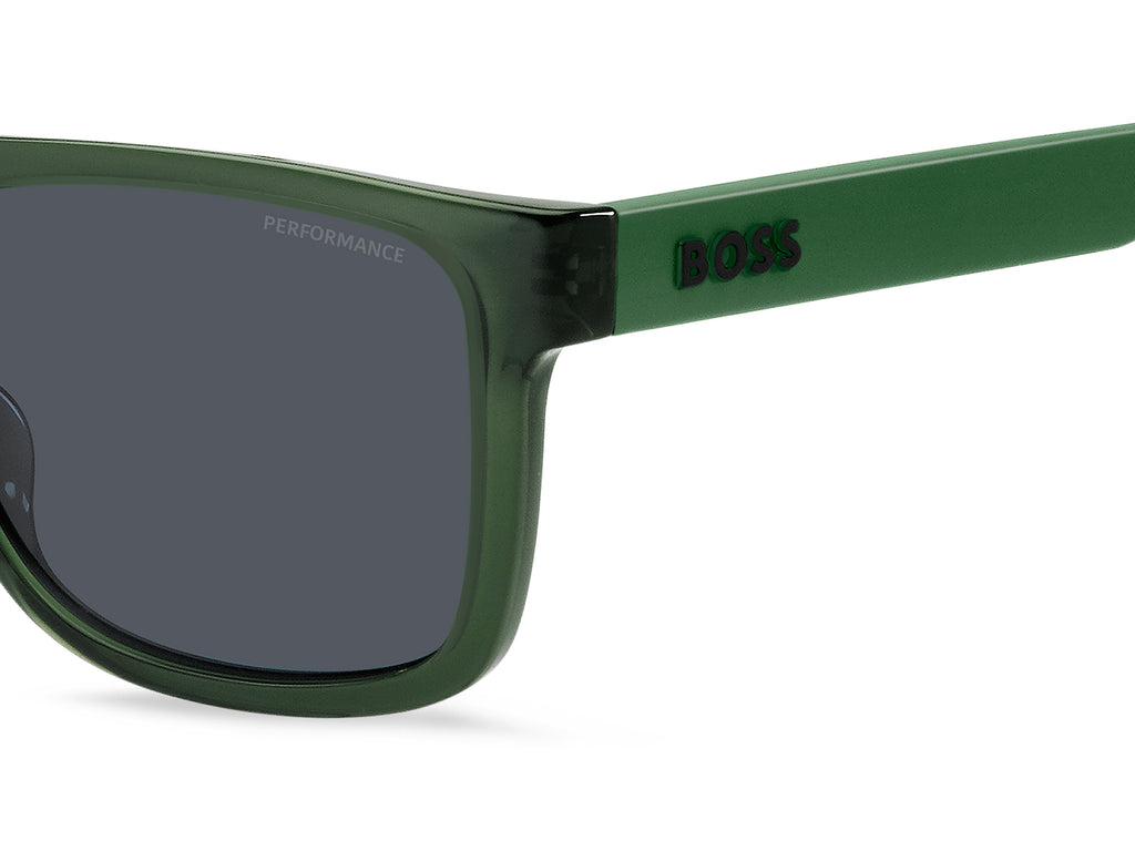 BOSS 1647/S 1ED Z8 55 Green / Grey Lenses