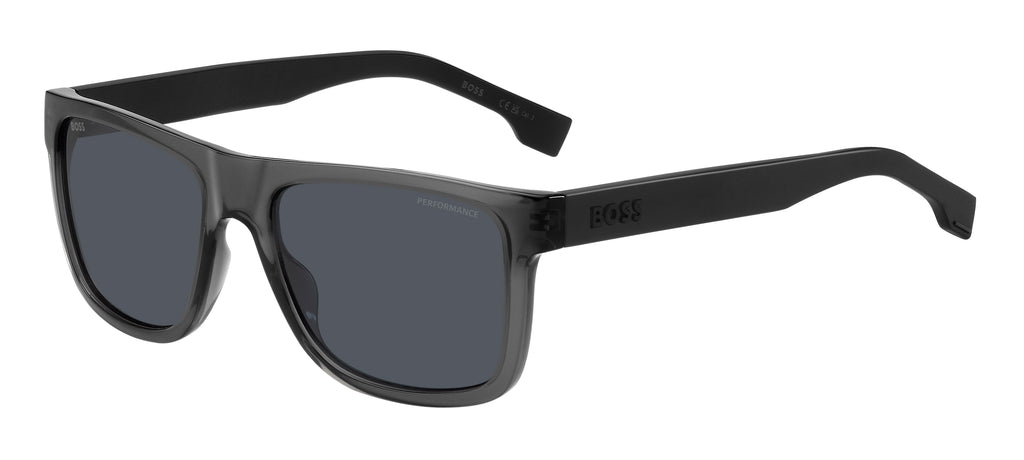 BOSS 1647/S R6S Z8 55 Grey Black / Grey Lenses