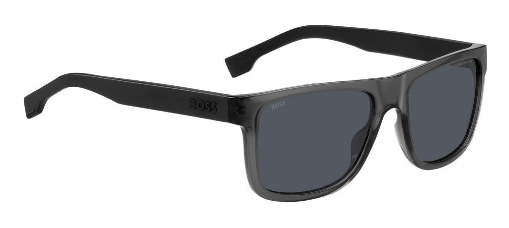 BOSS 1647/S R6S Z8 55 Grey Black / Grey Lenses