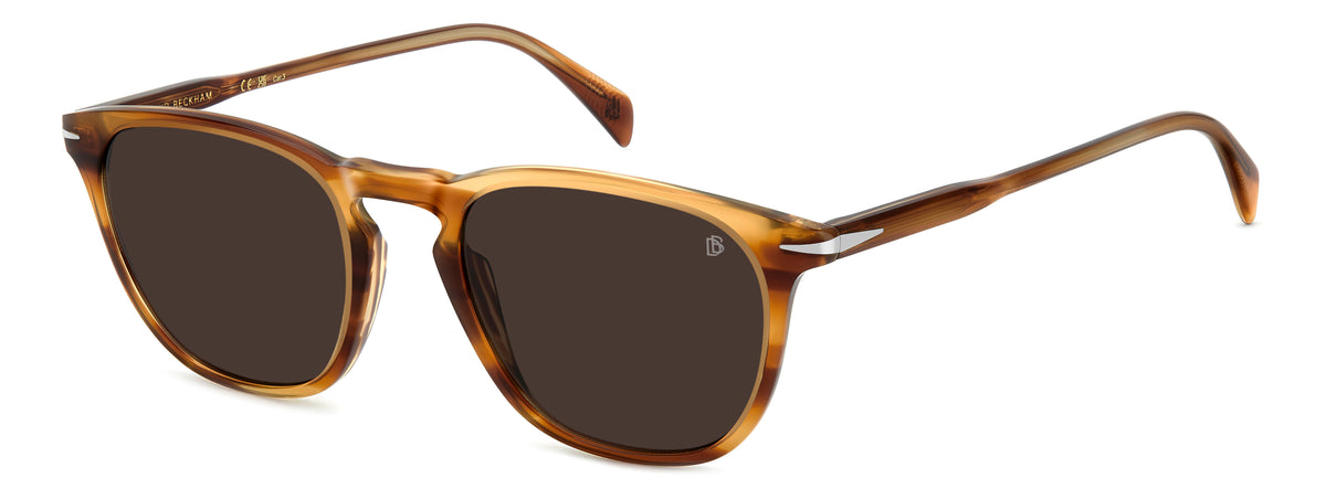 David Beckham DB 1160/S Brown Horn/ Brown