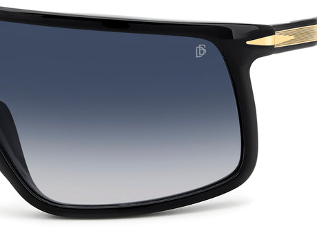 David Beckham DB 99/VISOR Black Gold/ Dk Blue Shaded