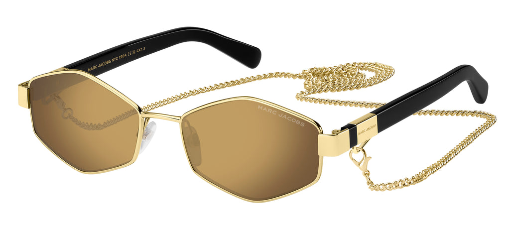 Marc Jacobs MARC 496/S-55-RHL GOLD BLCK VP GOLD SP