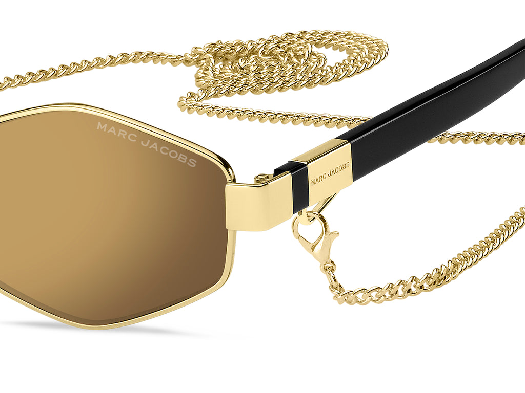 Marc Jacobs MARC 496/S-55-RHL GOLD BLCK VP GOLD SP