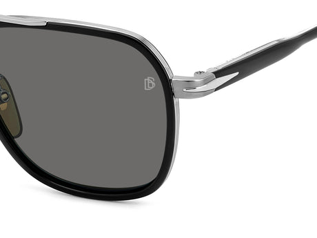 David Beckham DB 1161/S Black Ruthenium/ Grey Polarized
