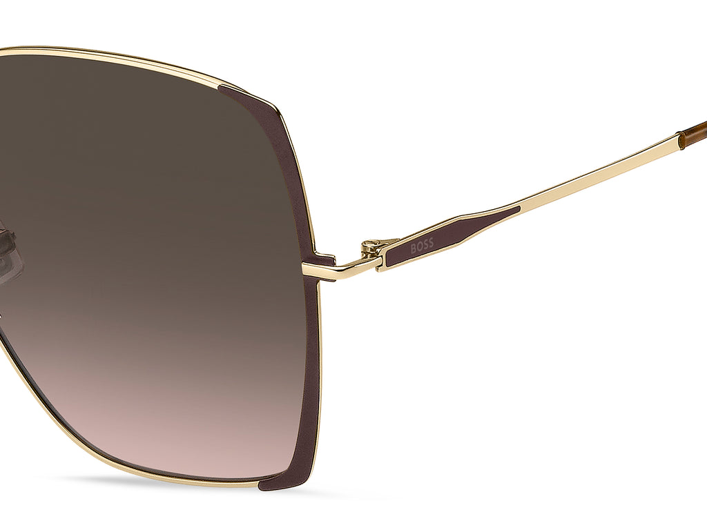 BOSS  1707/S-58-01Q GOLD BRWN HA BROWN SF