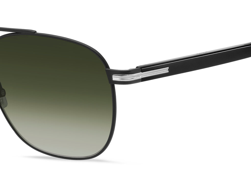BOSS  1723/S-56-K87 MT SLV BL 9K GREEN SHADED
