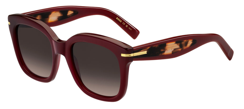 BOSS  1731/S-53-LHF BURGUNDY HA BROWN SF