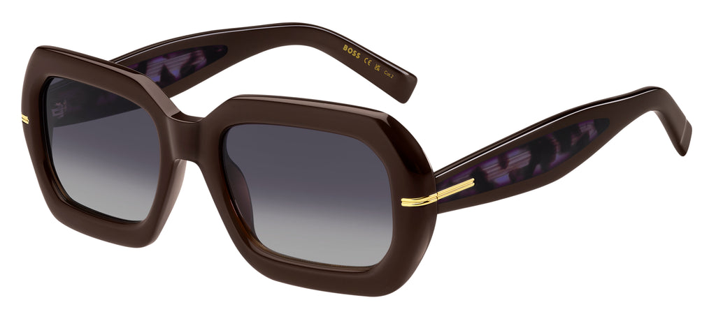 BOSS  1732/G/S-54-09Q BROWN DG GREY DS