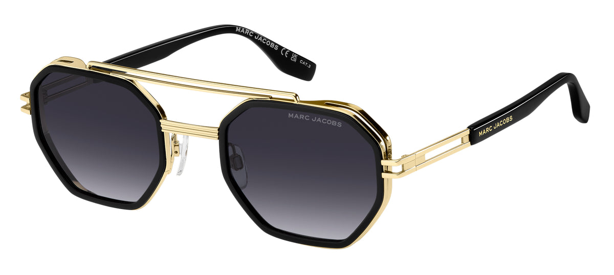 Marc Jacobs MARC 782/S-54-RHL GOLD BLCK 9O DARK GREY SF