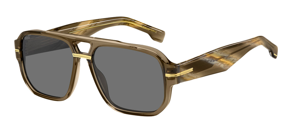 BOSS  1718/S-57-09Q BROWN 2K GREY AR