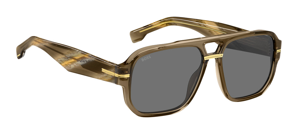 BOSS  1718/S-57-09Q BROWN 2K GREY AR