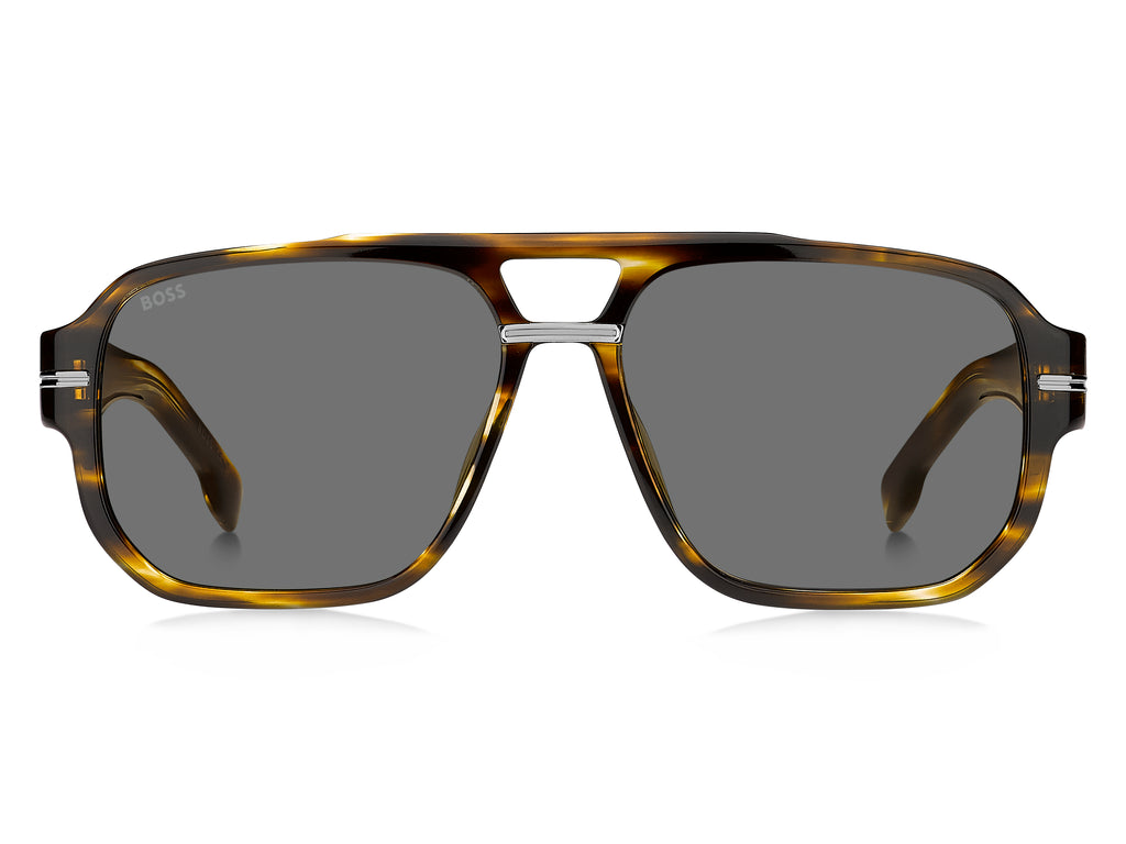 BOSS  1718/S-57-KVI STRPD BW 2K GREY AR