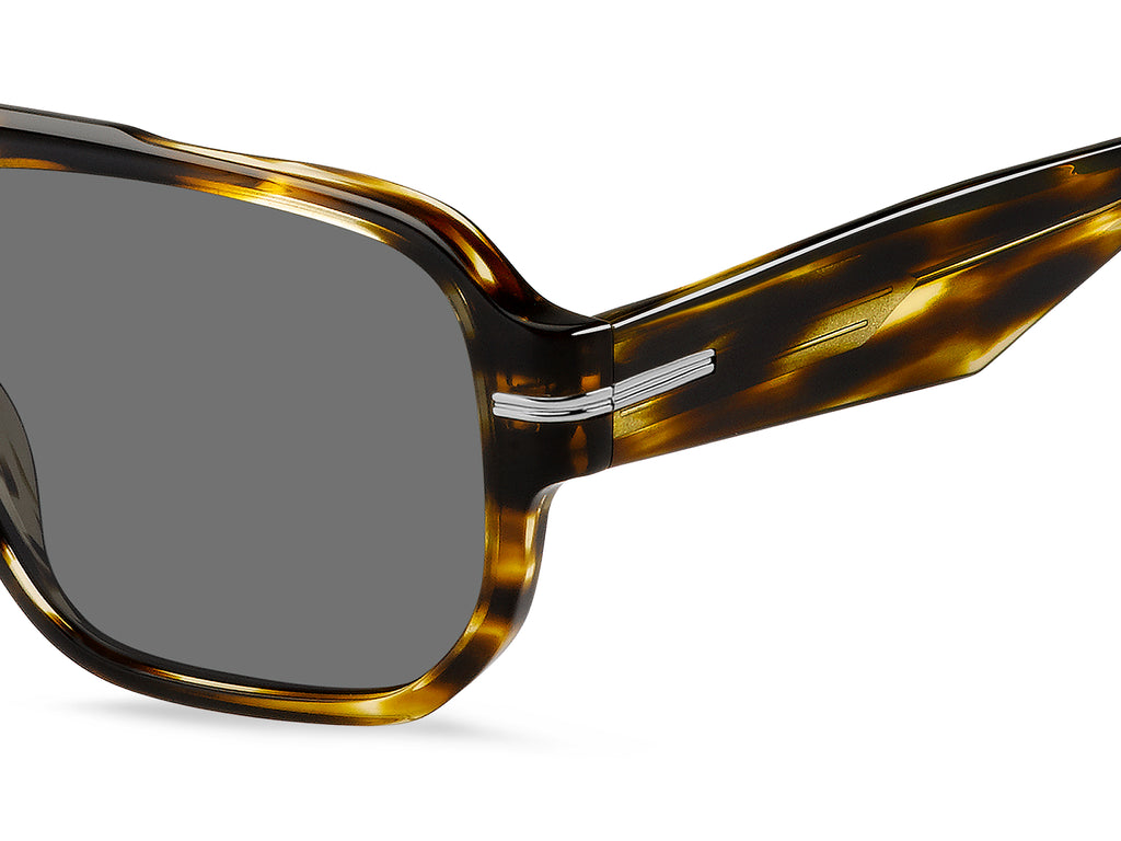 BOSS  1718/S-57-KVI STRPD BW 2K GREY AR