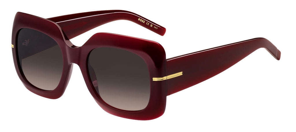 BOSS  1730/S-54-LHF BURGUNDY HA BROWN SF