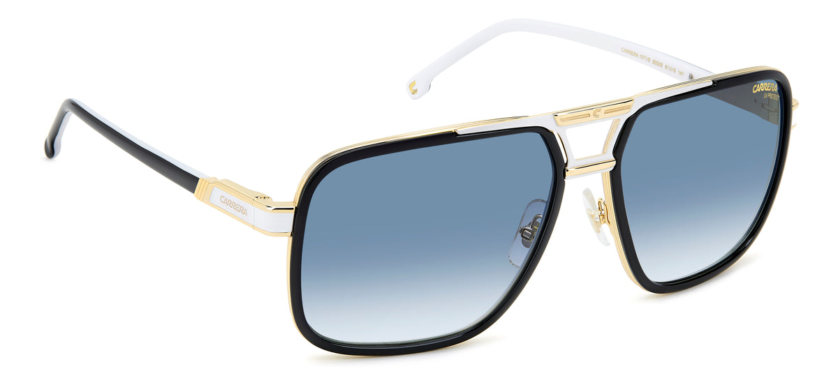 Carrera 1071/S-61-80S BLCK WHTE 08 DK BLUE SF