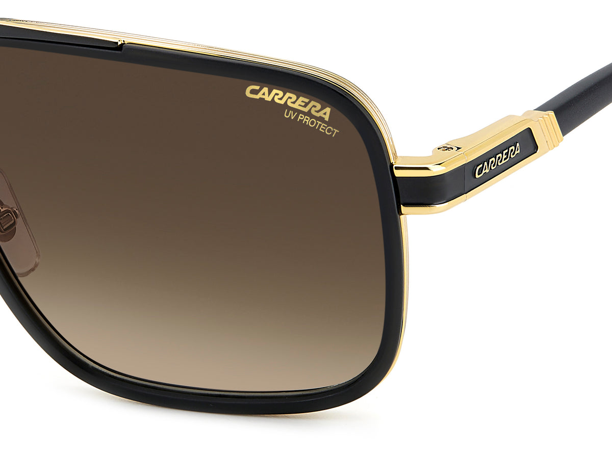 Carrera 1071/S-61-I46 MT BK GD 86 BK BRW GREEN AR