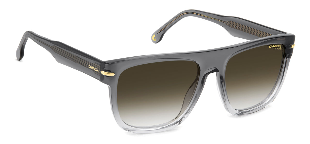 Carrera 340/S-57-FT3 GREY GOLD 9K GREEN SHADED