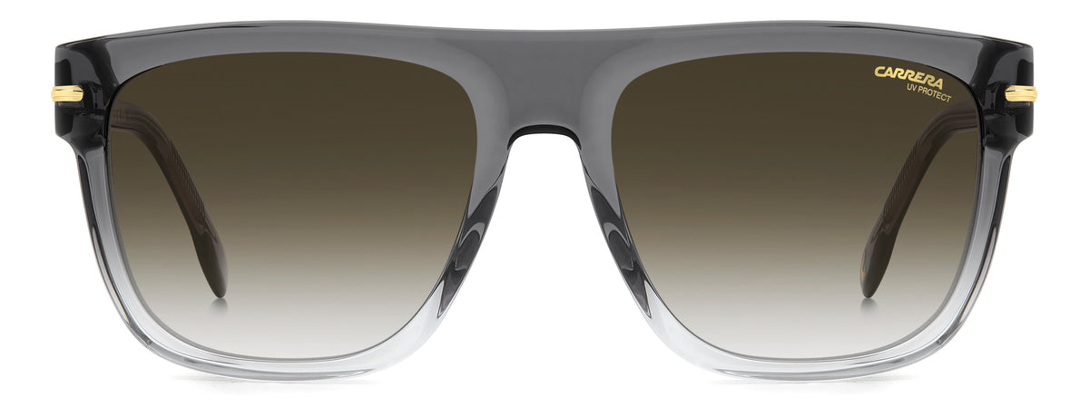 Carrera 340/S-57-FT3 GREY GOLD 9K GREEN SHADED