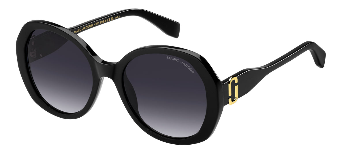 Marc Jacobs MARC 763/S-55-807 BLACK 9O DARK GREY SF