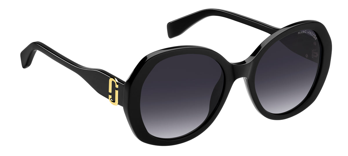 Marc Jacobs MARC 763/S-55-807 BLACK 9O DARK GREY SF