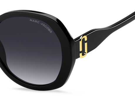 Marc Jacobs MARC 763/S-55-807 BLACK 9O DARK GREY SF