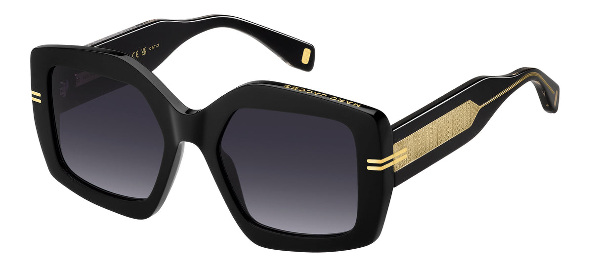 Marc Jacobs Mj 1109/S-53-7C5 Black Crystal/ Dark Grey Shaded