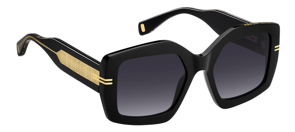 Marc Jacobs Mj 1109/S-53-7C5 Black Crystal/ Dark Grey Shaded