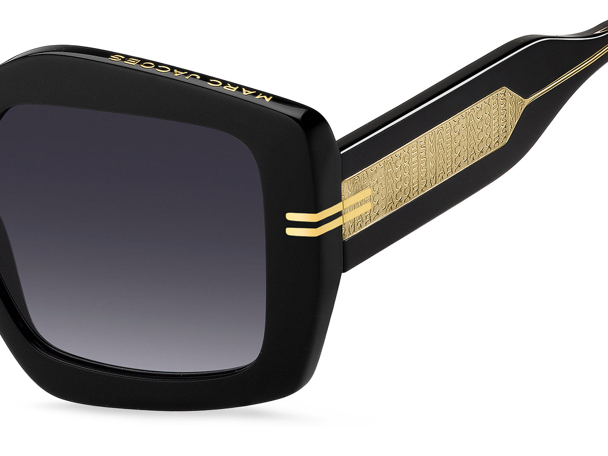 Marc Jacobs Mj 1109/S-53-7C5 Black Crystal/ Dark Grey Shaded