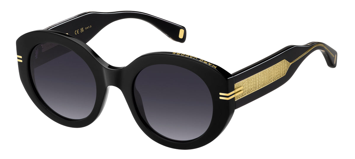 Marc Jacobs Mj 1110/S-51-7C5 Black Crystal/ Dark Grey Shaded