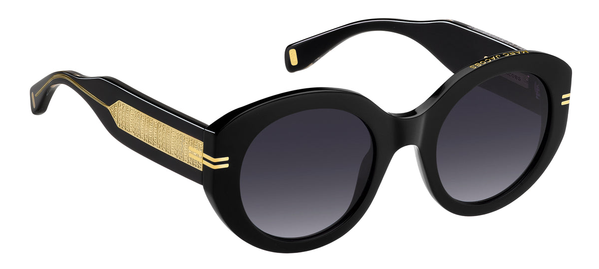 Marc Jacobs Mj 1110/S-51-7C5 Black Crystal/ Dark Grey Shaded