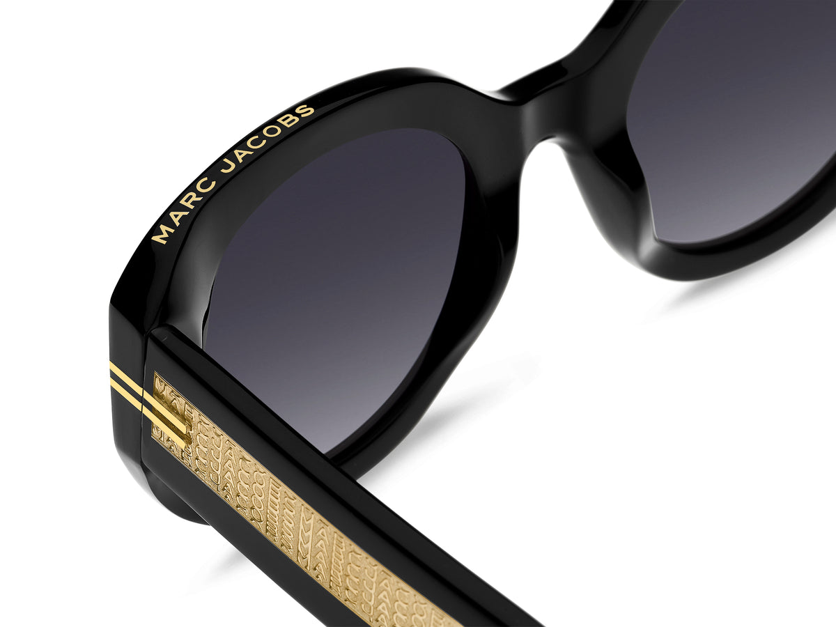 Marc Jacobs Mj 1110/S-51-7C5 Black Crystal/ Dark Grey Shaded