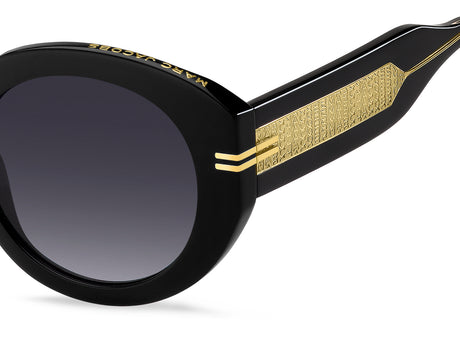 Marc Jacobs Mj 1110/S-51-7C5 Black Crystal/ Dark Grey Shaded
